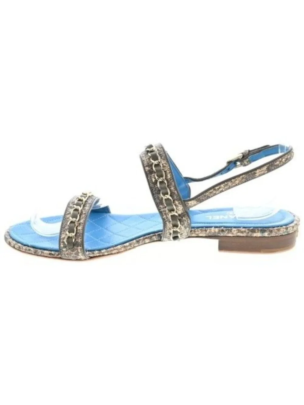 Chanel Sandals Brown